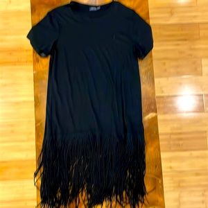 Polo by Ralph Lauren Fringe Tee Shirt Dress